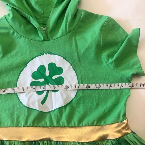 Care Bears Girls' Lucky St. Patrick's Day Tutú Dress NWT Size XL 14 - Picture 12 of 15